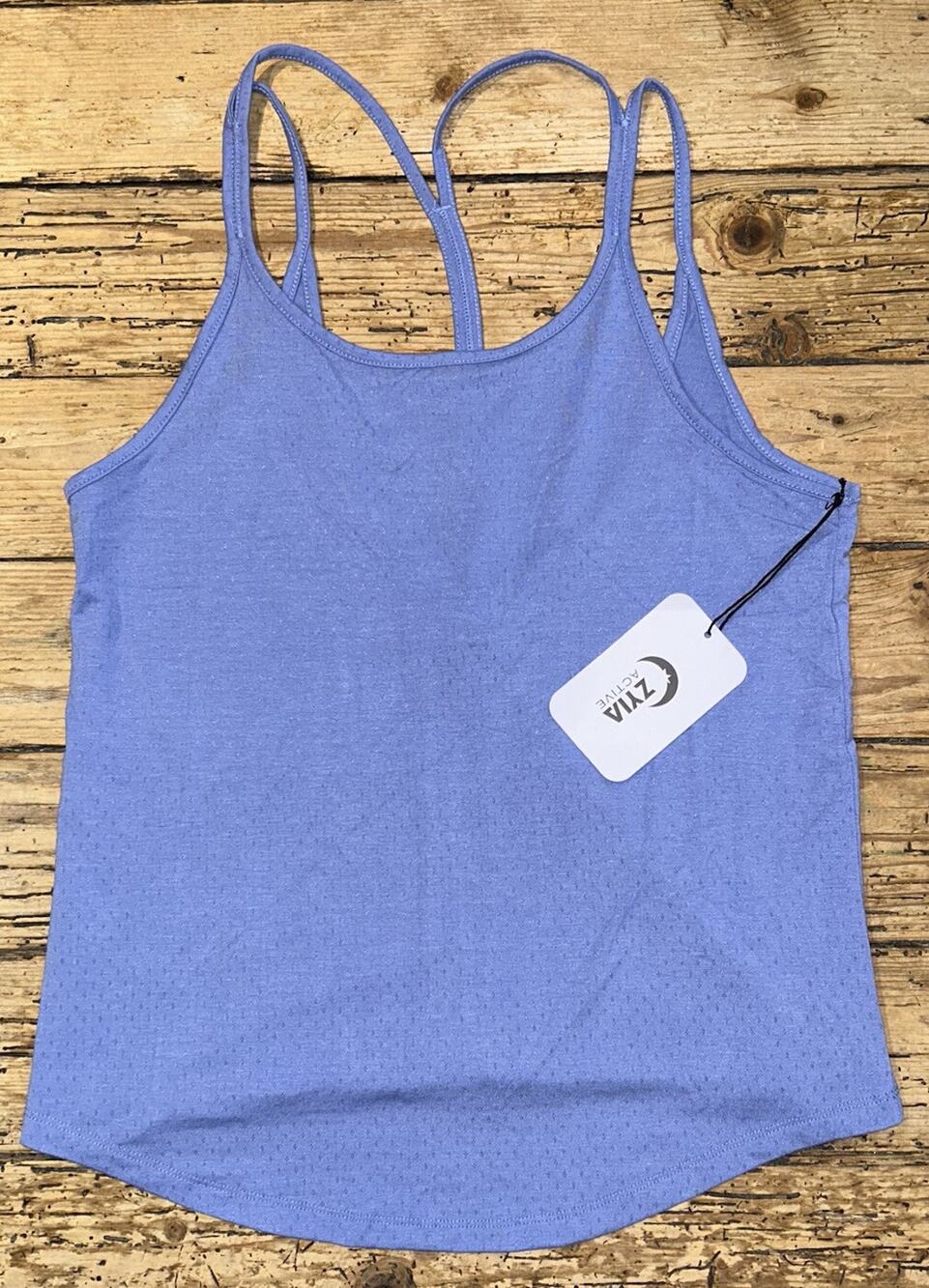 Zyia Women’s Cornflower T-Barre Tank Size M